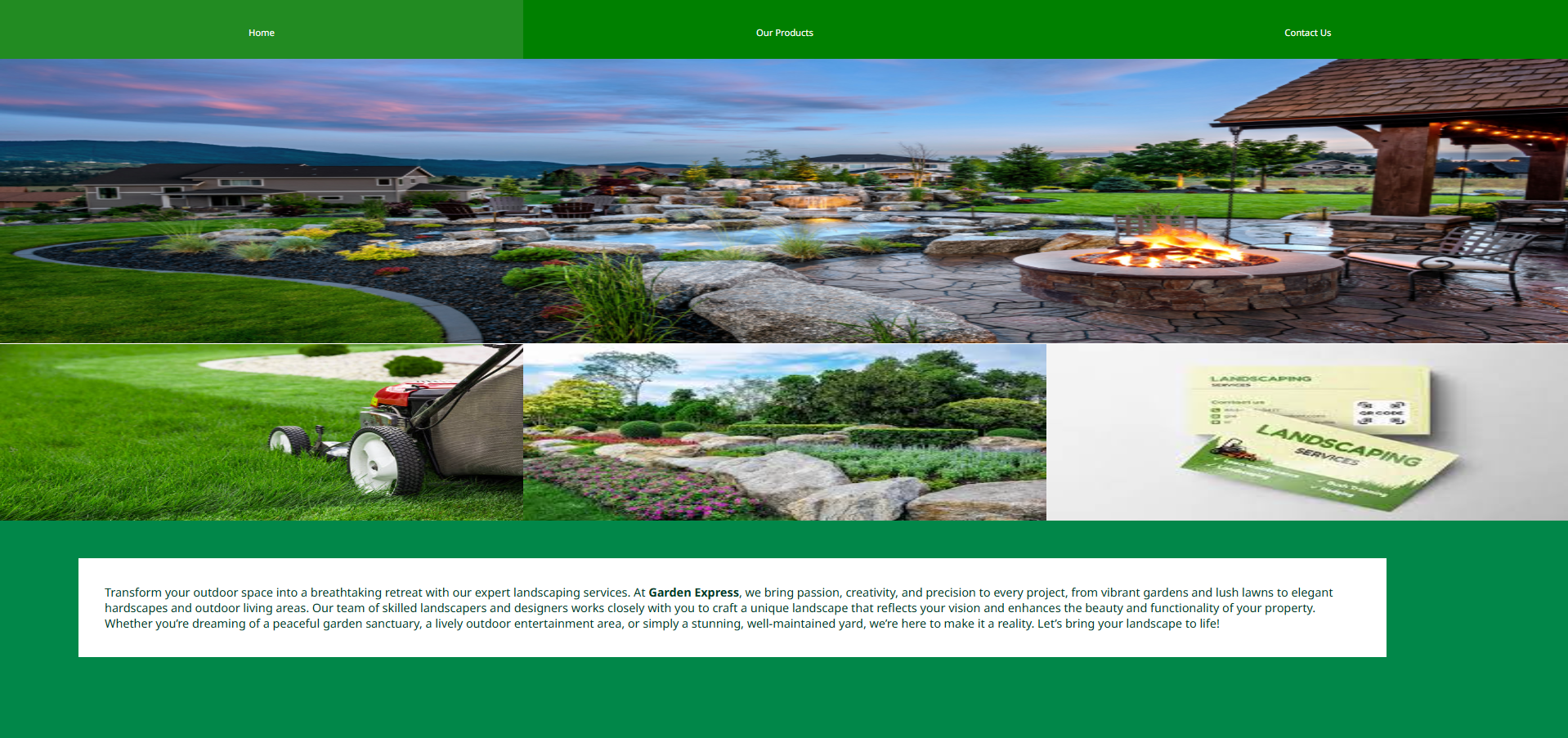 Website Example 2